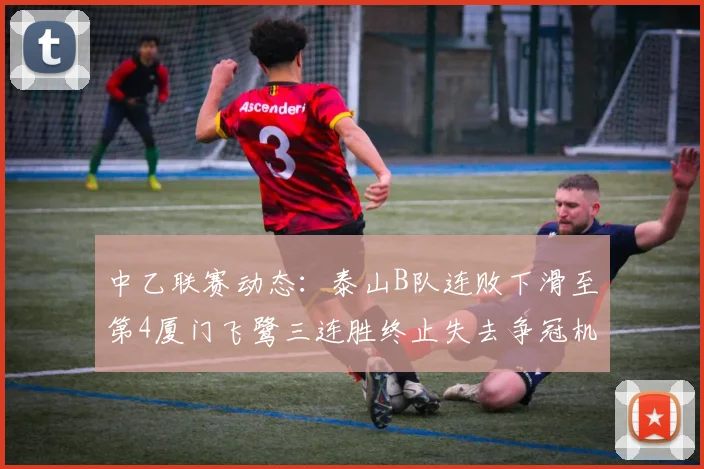 中乙联赛动态：泰山B队连败下滑至第4厦门飞鹭三连胜终止失去争冠机会