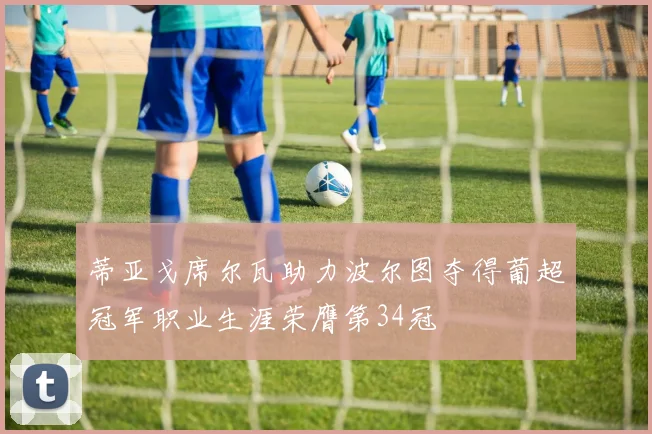 蒂亚戈席尔瓦助力波尔图夺得葡超冠军职业生涯荣膺第34冠